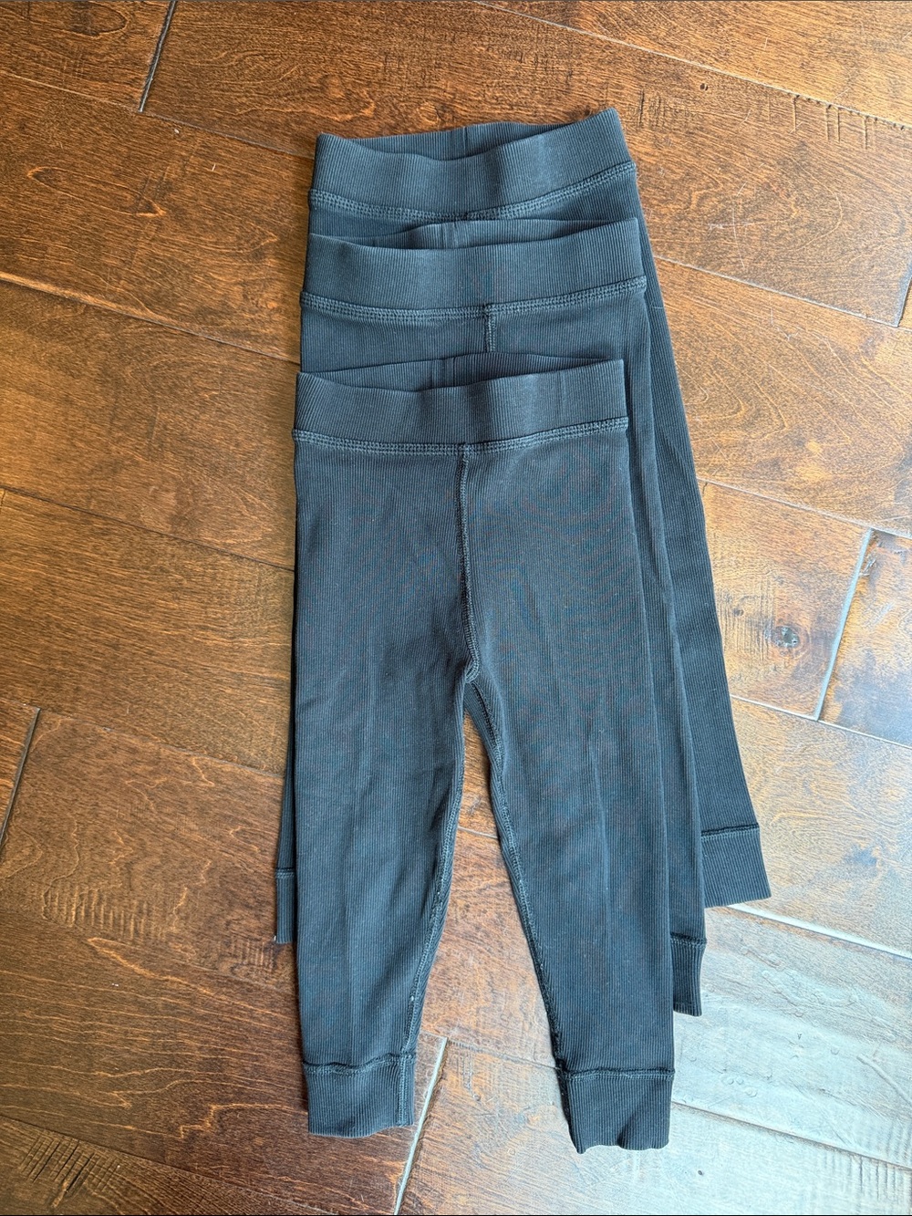 Hanna Anderson - Kids Black Leggings - Pack of 3